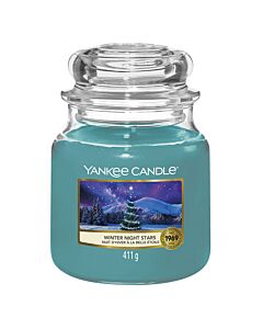 Yankee Candle - Winter Night Stars - Medium Jar Candle